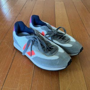 Veja - Rio Branco Hexamesh Sneaker - Nautico/OrangeFluo/Purple